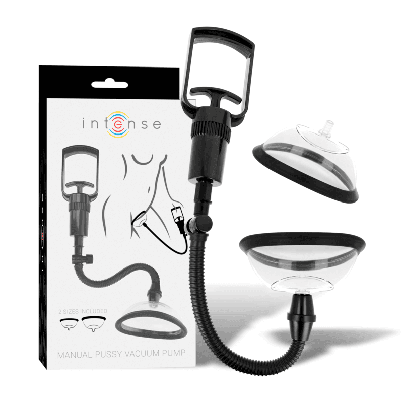 INTENSE - PUMP VAGINALE HANDPUMPE MIT ZWEI AUSTAUSCHBAREN BECHERN