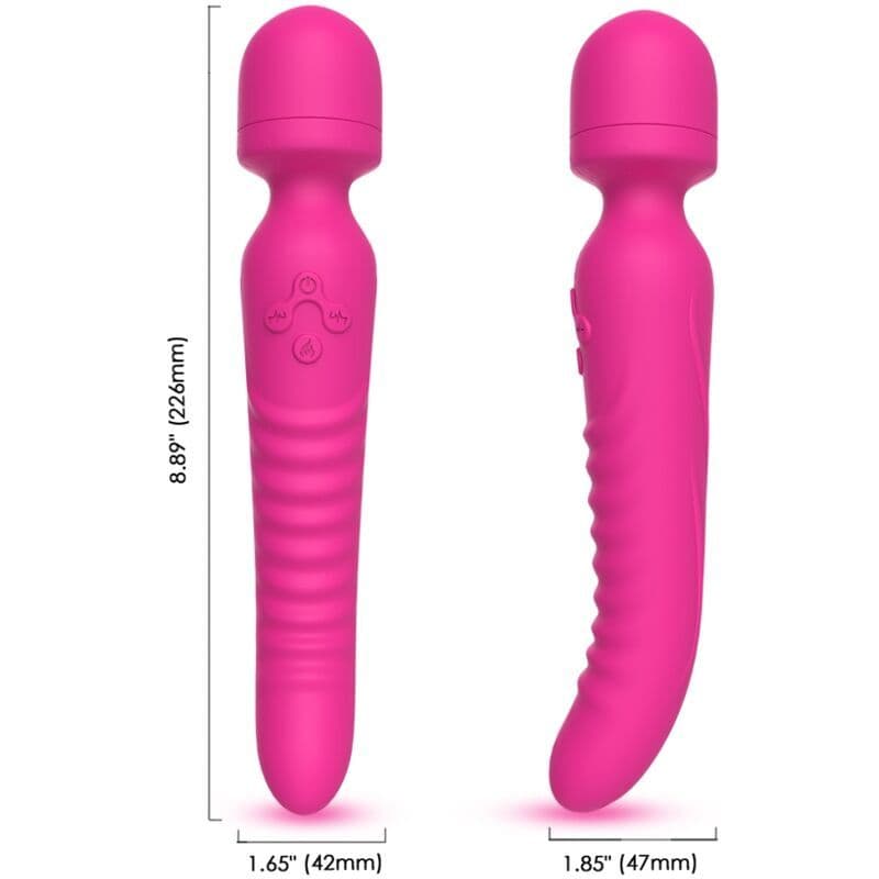ARMONY - Mission masažer i vibrator učinak topline fuksiozi