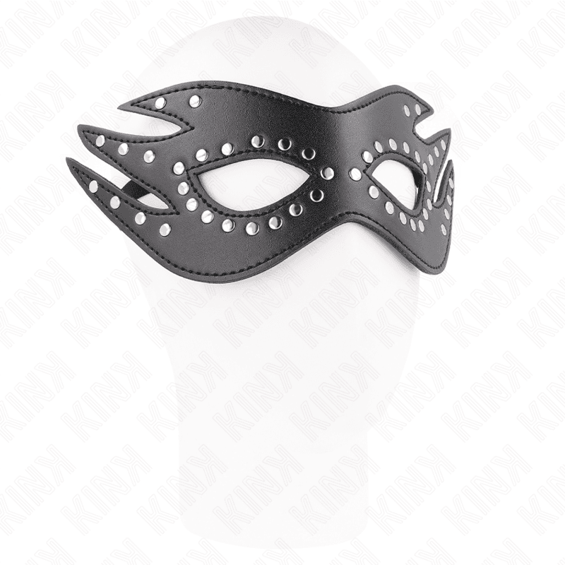 KINK - MASKA OD UMJETNE KOŽE SA ZAKOVICAMA MODEL 3 26 X 9,5 CM