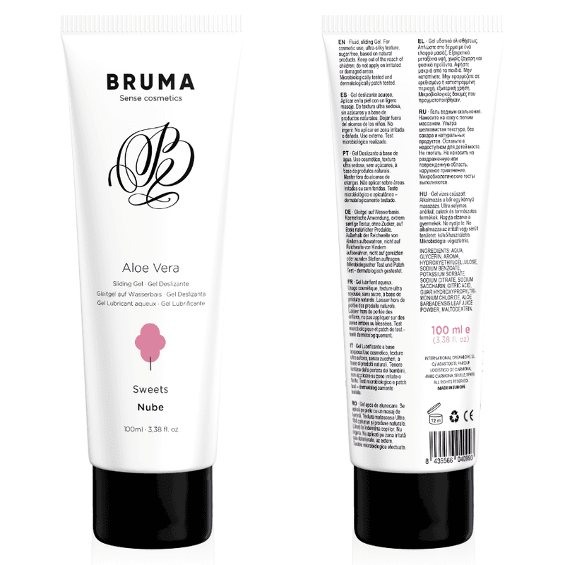BRUMA - GEL ZA KLIZANJE S ALOE VEROM OKUS SLATKIŠA 100 ML