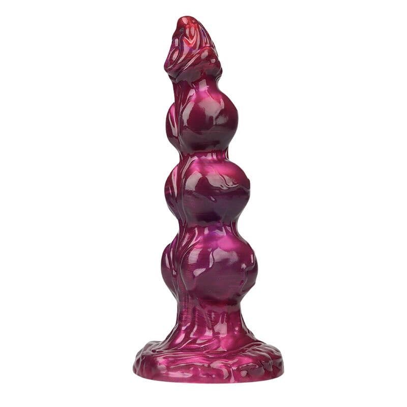 POWER MONSTERS - Primal Beastlord ružičasti translucent fantasy silikona dildo 26 cm Ø 5 cm