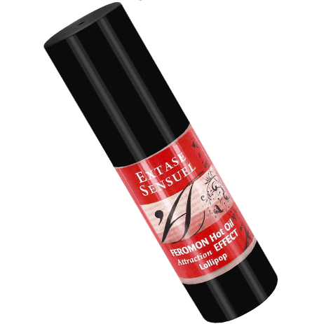 EXTASE SENSUAL - MASAŽNO OLJE Z GRELNIM UČINKOM IN FEROMONI LIZIKA 30 ML