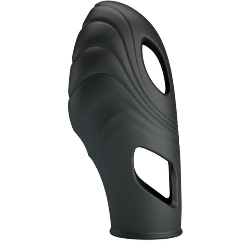 PRETTY LOVE - LICH SILIKONSKI VIBRATOR ZA PRST, CRNI