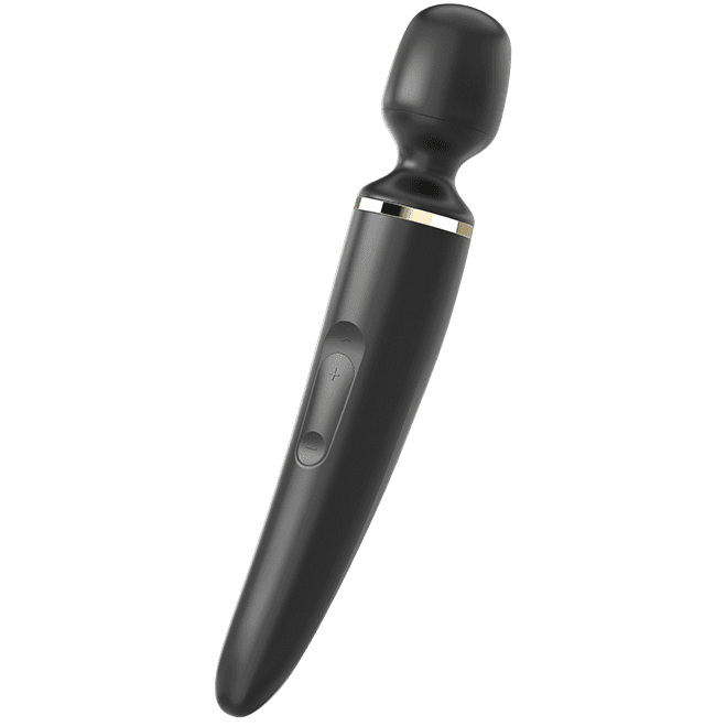 SATISFYER - WANDER WOMAN MASAŽNA PALICA ČRNA