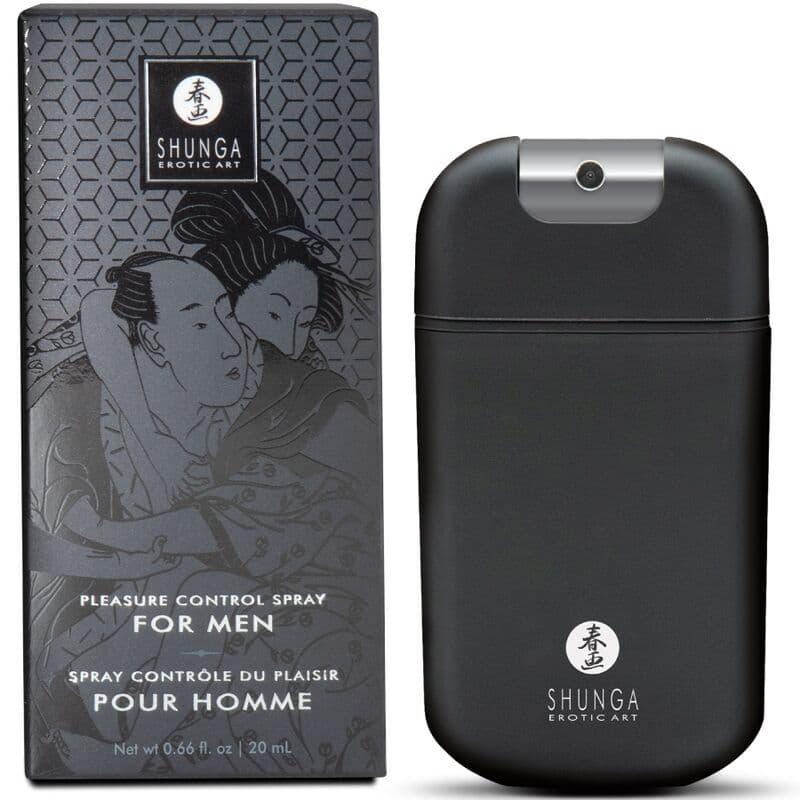 SHUNGA - WAVES PLEASURE SPRAY SPREJ ZA KONTROLU UŽITKA, JAGODA 20 ML
