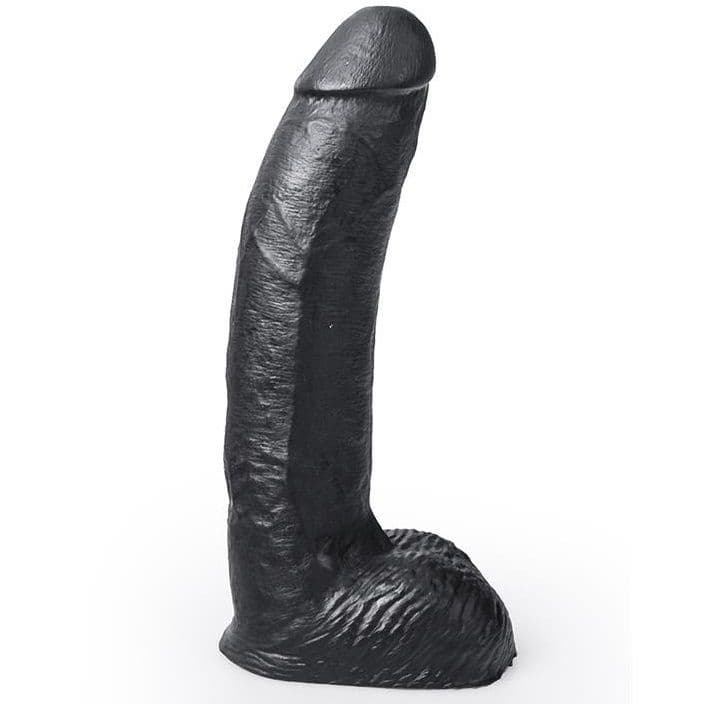 HUNG SYSTEM - REALISTIČNI DILDO CRNE BOJE GEORGE 22 CM