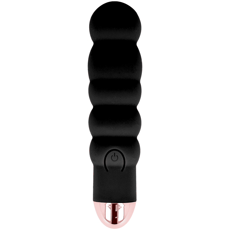 DOLCE VITA SIX VIBRATOR, ČRN, 7 HITROSTI, POLNILNI