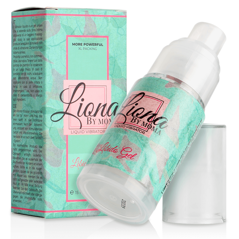 LIONA BY MOMA - Tekući vibrator libido gel 15 ml