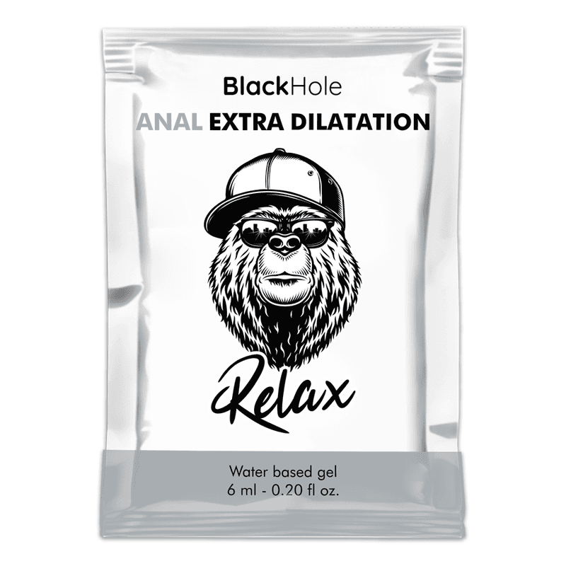 BLACK HOLE - WASSERBASIERTES GEL EXTRA DILATATION 6 ML EINZELDOSIS