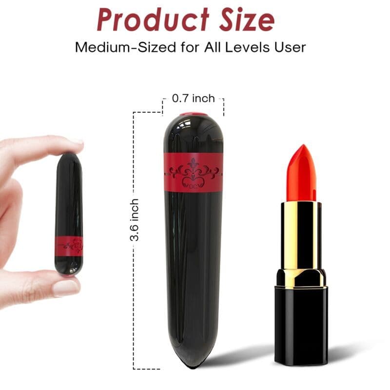 ARMONY - Rocket vibrator puščac crna