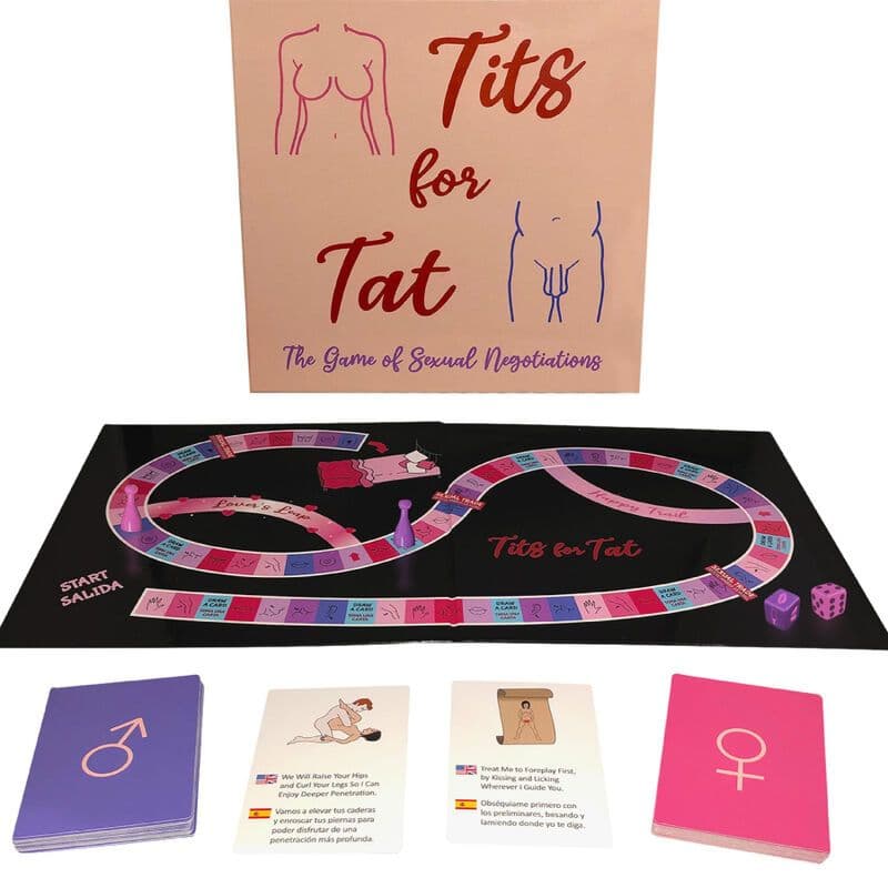 KHEPER GAMES - TITS FOR TAT, DRUŠTVENA IGRA ZA PAROVE