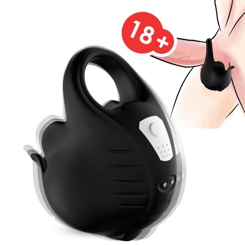 ARMONY - Cupping vibracijski prsten crni