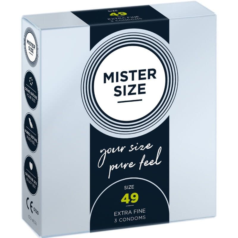 MISTER SIZE - KONDOM VELIČINA S 49 MM (3 KOMADA)