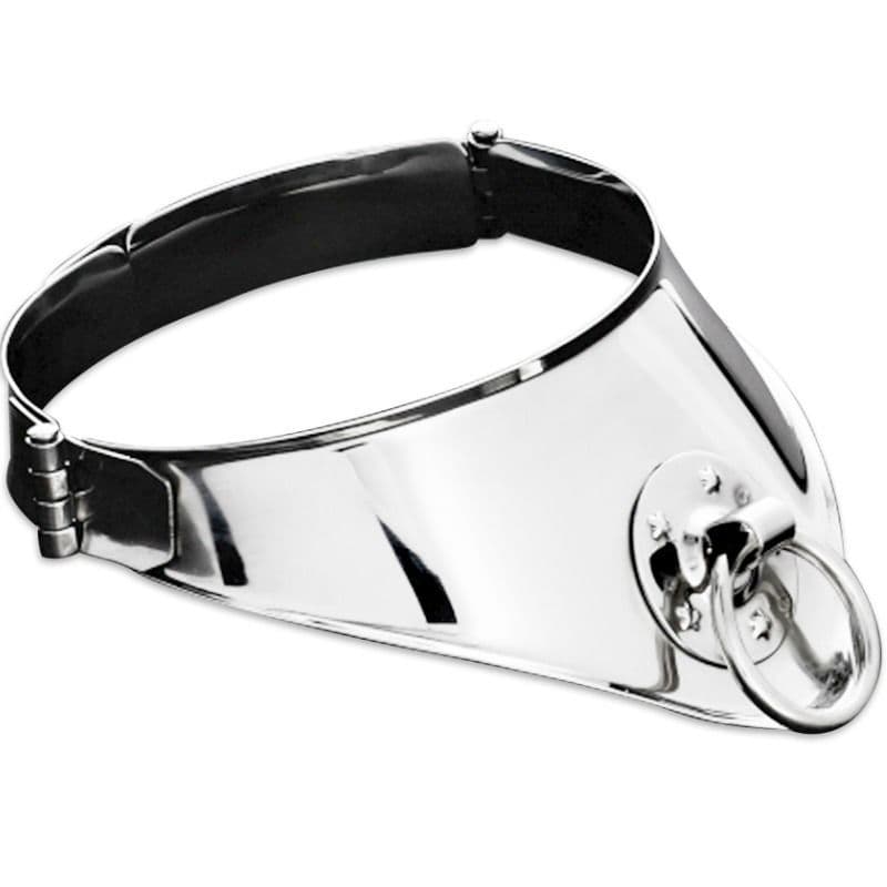 METAL HARD - OGRLICA ZA VEZIVANJE S PRSTENOM I LOKOTOM 12,5 CM