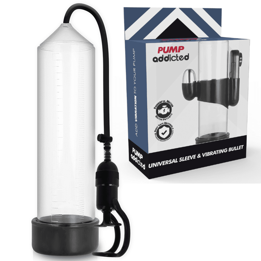PUMP ADDICTED - RX5 PROZIRNA VIBRIRAJUĆA PUMPA ZA PENIS