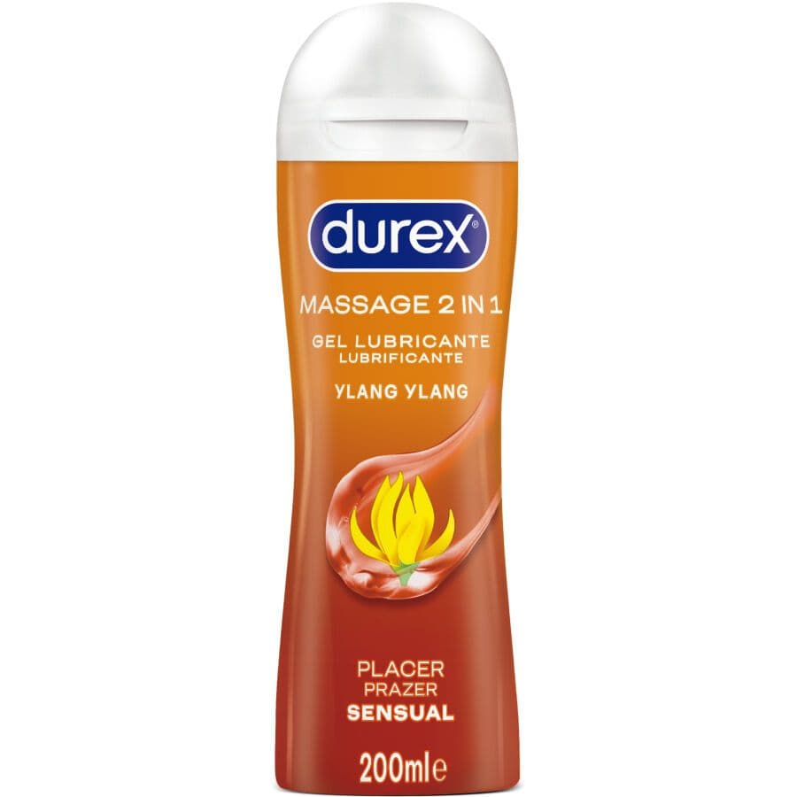 Gel lubrificante da massaggio sensuale ylang ylang 200 ml