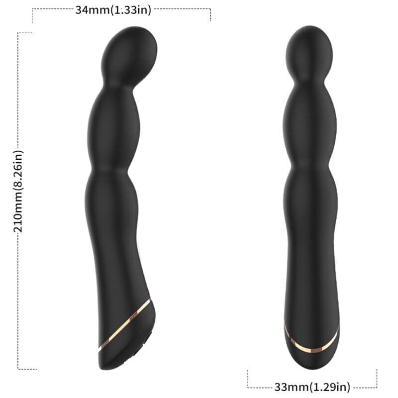 ARMONY - Bambu vibrator prilagodljiv crni