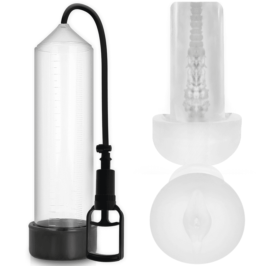 PUMP ADDICTED - RX7 PROZIRNA PUMPA ZA PENIS S MASTURBATOROM