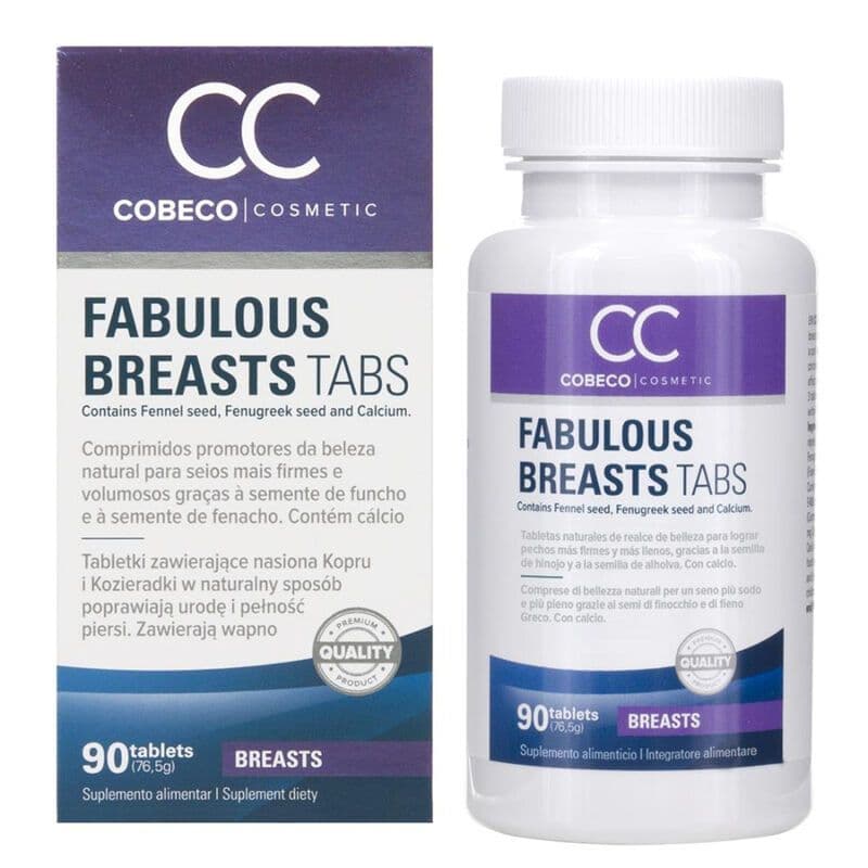 COBECO - CC FABULOUS BREASTS 90 TABLETA ZA ČVRŠĆE GRUDI