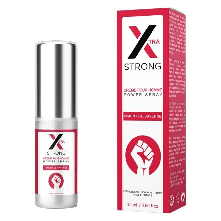 RUF X STRONG SNAŽAN STIMULATIVNI SPREJ ZA PENIS 15 ML