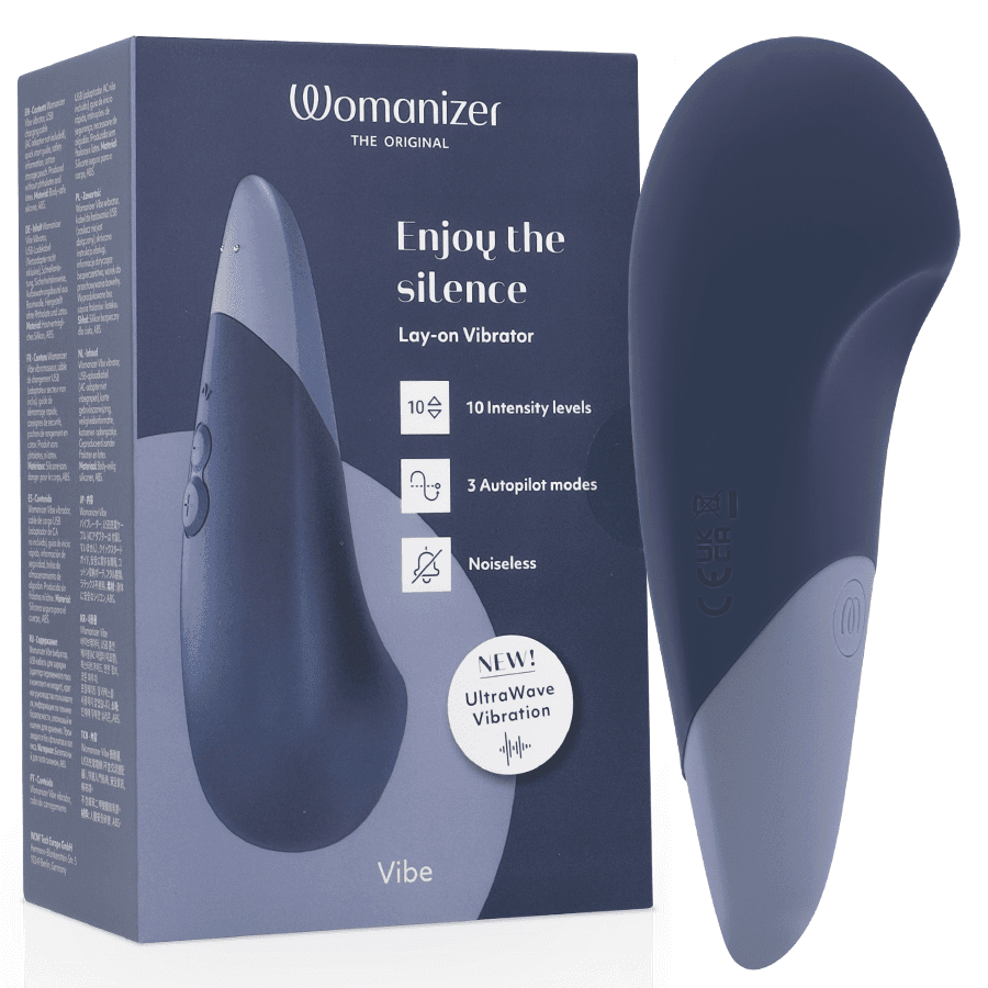 WOMANIZER - VIBE PRISLONSKI TIHI VIBRATOR TEMNO MODER