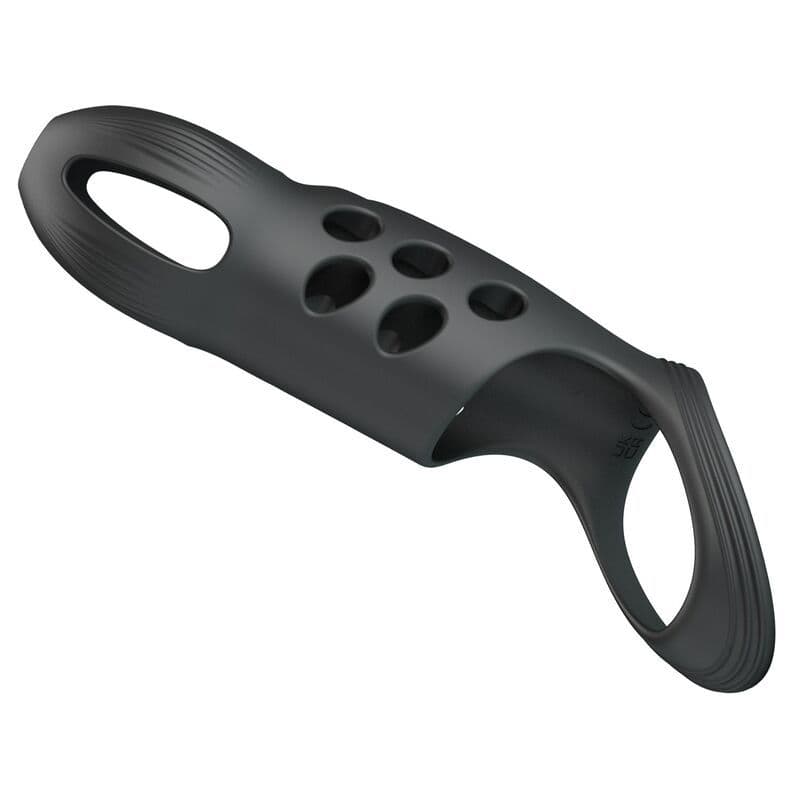 PRETTY LOVE - ANELLO PER PENE VIBRANTE RICARICABILE CRAIG NERO