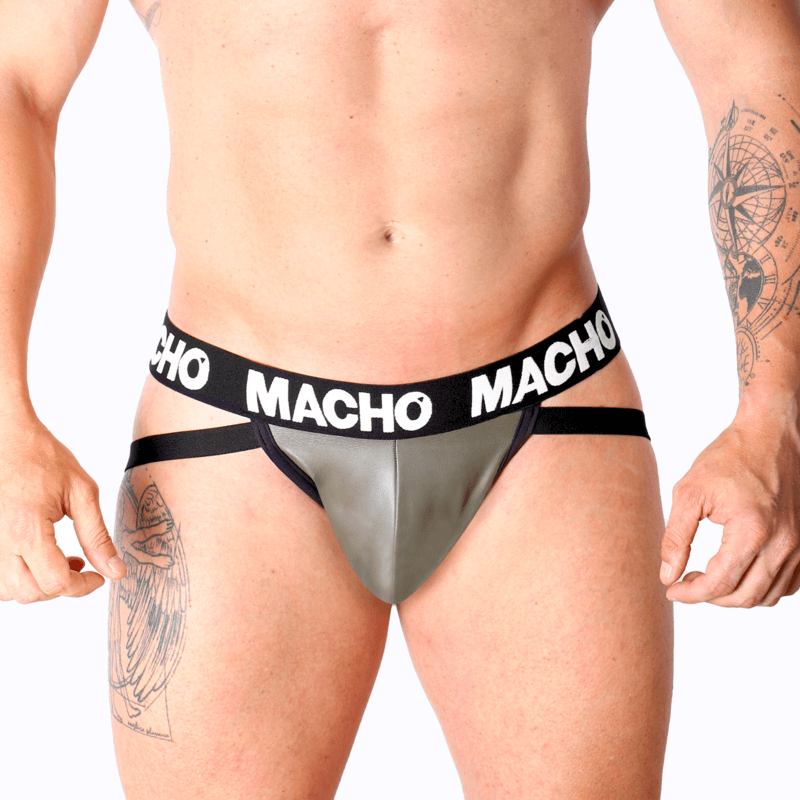 MACHO - MX27GR JOCK GAĆICE, KOŽA SIVO-BEŽ
