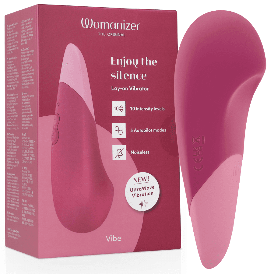 WOMANIZER - VIBE PRISLONSKI TIHI VIBRATOR ZAMOLKLO ROZA