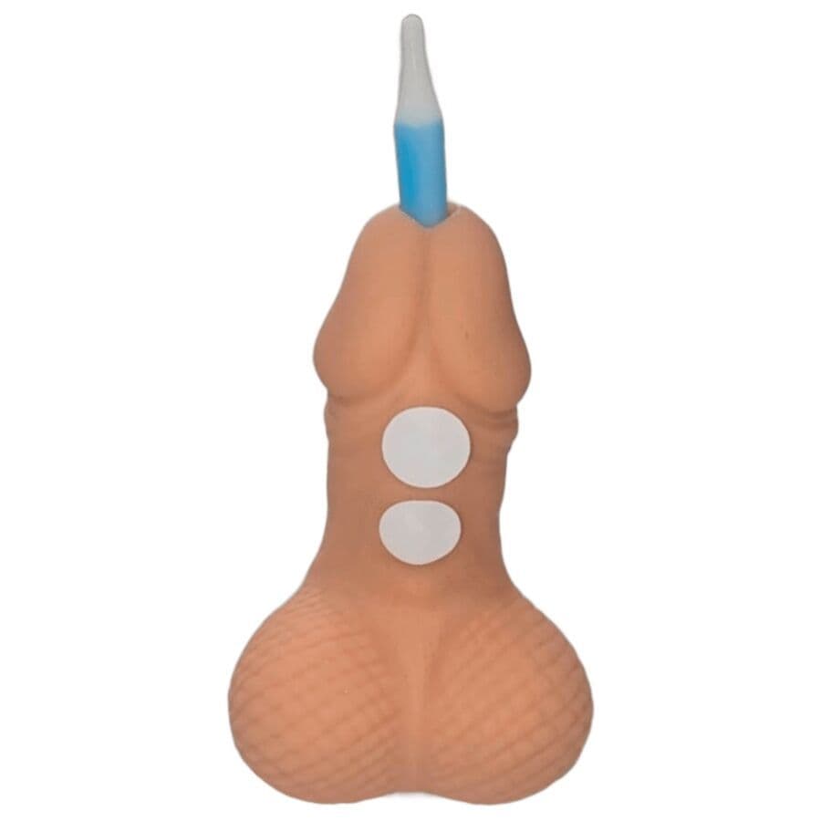 DIABLO PICANTE - PENIS-GEBURTSTAGSKERZE MIT ZAHLENLICHT