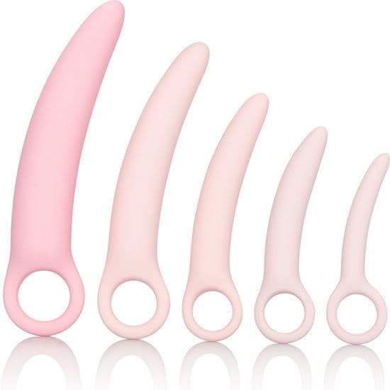 CALEXOTICS - INSPIRE SILIKONSKI VAGINALNI DILATATORI, SET OD 5 KOMADA