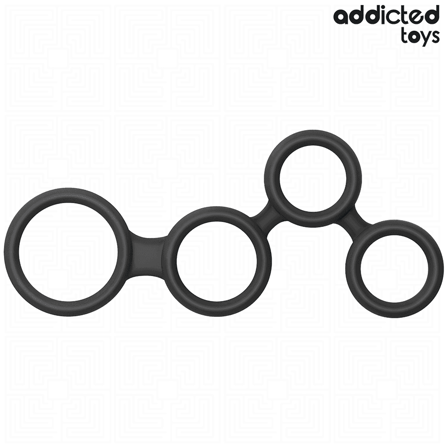 ADDICTED TOYS - ANELLO PER PENE CON DIVISORI PER TESTICOLI