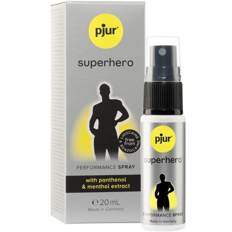 PJUR - SUPERHERO PERFORMANCE PRŠILO ZA ZAKASNITEV IZLIVA 20 ML