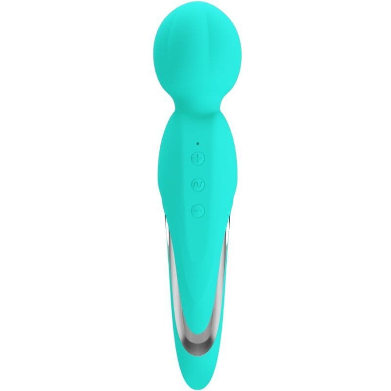 Pretty Love - Walter masažna palica vibrator, akvamarin zelena