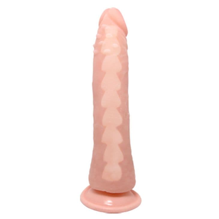 BAILE - FIT REALISTIČNI TPR DILDO S UNUTARNJIM KOSTUROM 20,1 CM