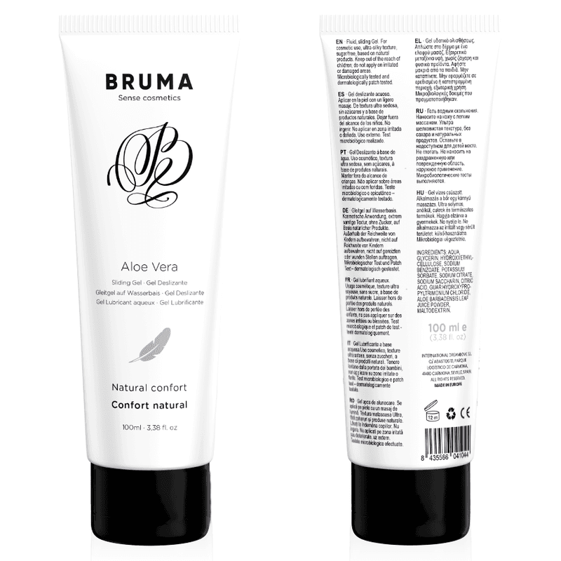 BRUMA - GEL ZA KLIZANJE S ALOE VEROM PRIRODNA UDOBNOST 100 ML