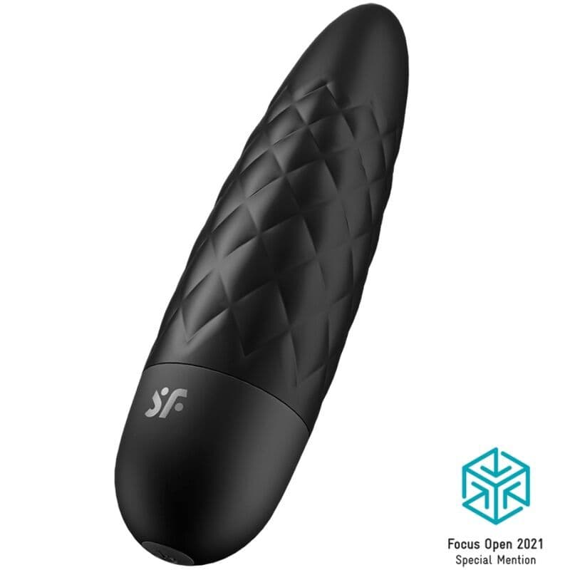 SATISFYER - VIBRATOR ULTRA POWER BULLET 5, CRNI