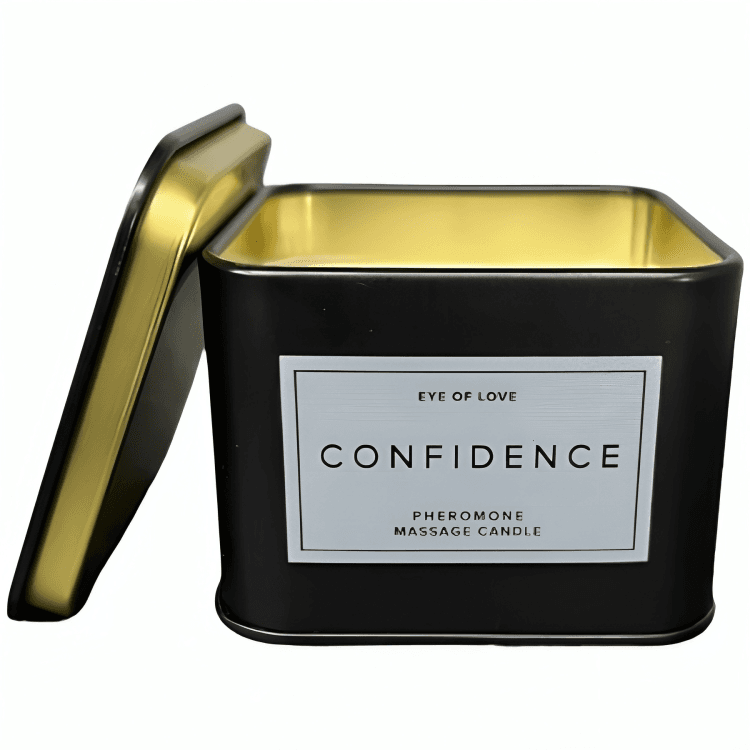 EYE OF LOVE - Confidence masažna sveča za moške 150 ml