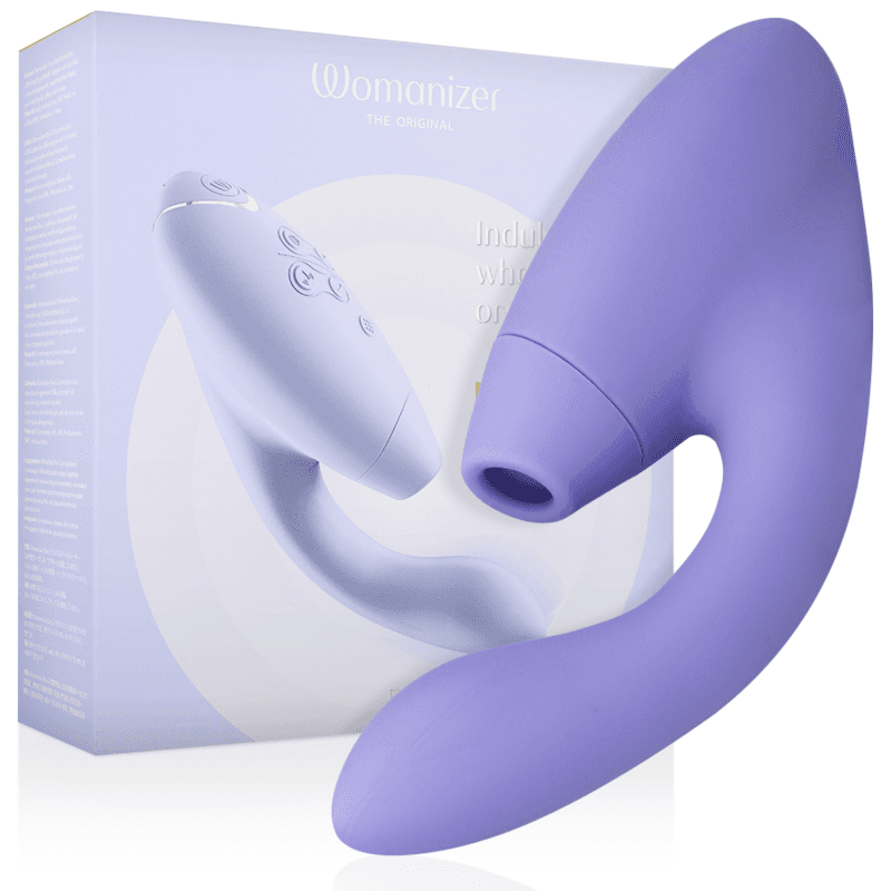 WOMANIZER DUO 2 DVOJNI STIMULATOR, LILA