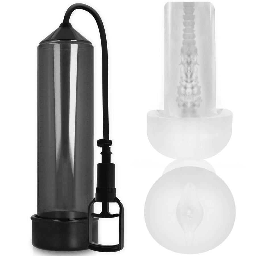 PUMP ADDICTED - RX7 CRNA PUMPA ZA PENIS S MASTURBATOROM
