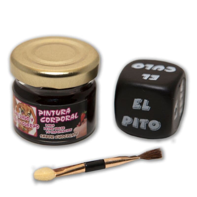 DIABLO PICANTE - ČOKOLADNA BOJA I KOCKICA DIJELOVA TIJELA