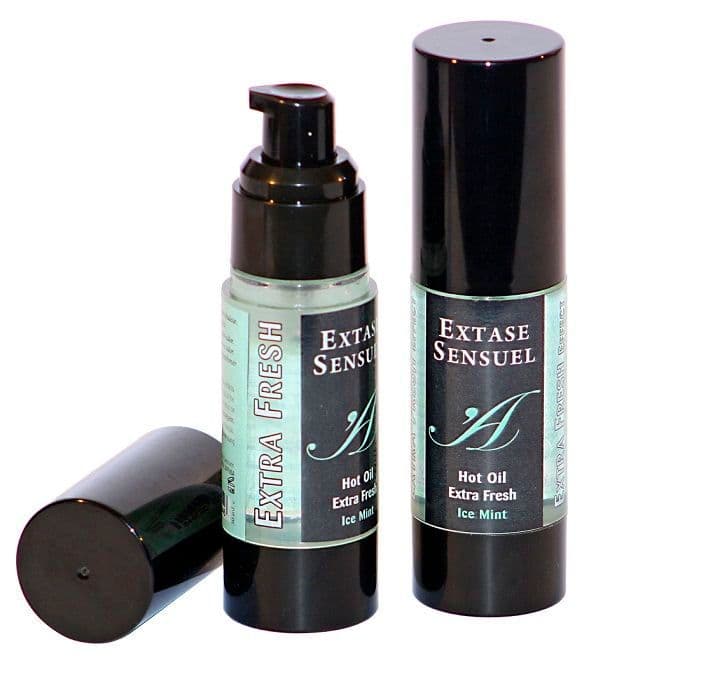 EXTASE SENSUAL - MASAŽNO OLJE Z OSVEŽILNIM UČINKOM LED 30 ML