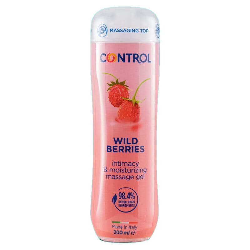 CONTROL - GEL ZA MASAŽU 3 U 1 ŠUMSKO VOĆE 200 ML