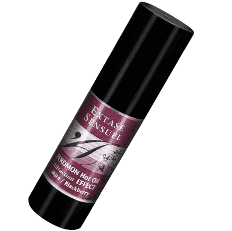 EXTASE SENSUAL - ULJE ZA MASAŽU S EFEKTOM TOPLINE I FEROMONIMA KUPINA 30 ML