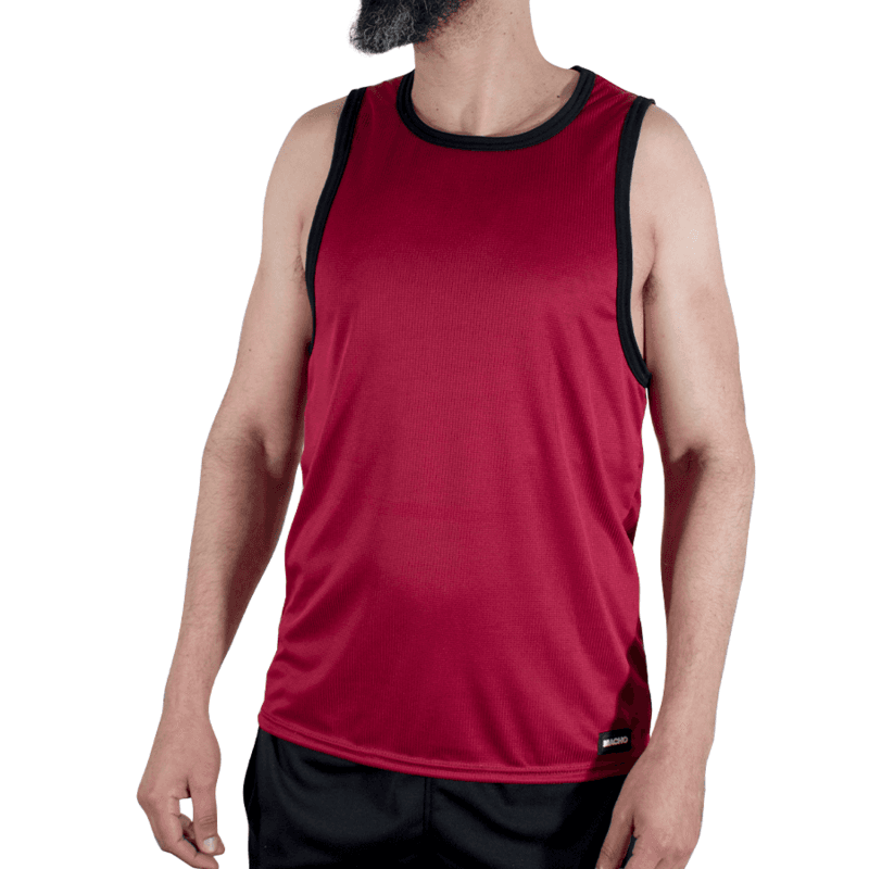 MACHO - CMV003 BORDO FITNESS MAJICA