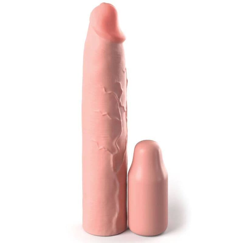 FANTASY X-TENSIONS - PIPEDREAMS NAVLAKA ZA PENIS 22,86 CM + 7,62 CM NASTAVAK, BOJA KOŽE
