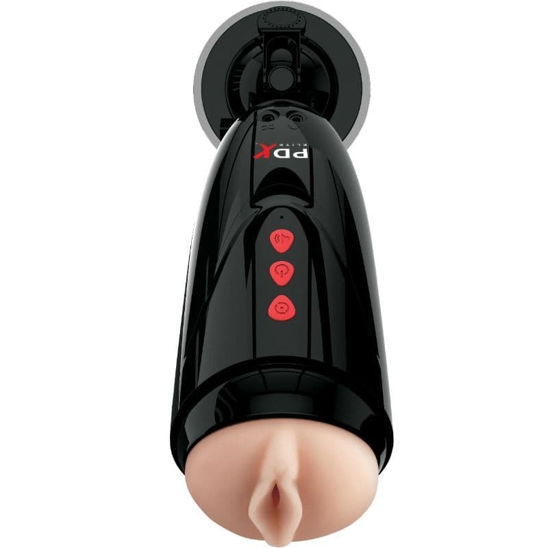 PDX ELITE - Dirty talk Starter Stroker vibrirajoč masturbator