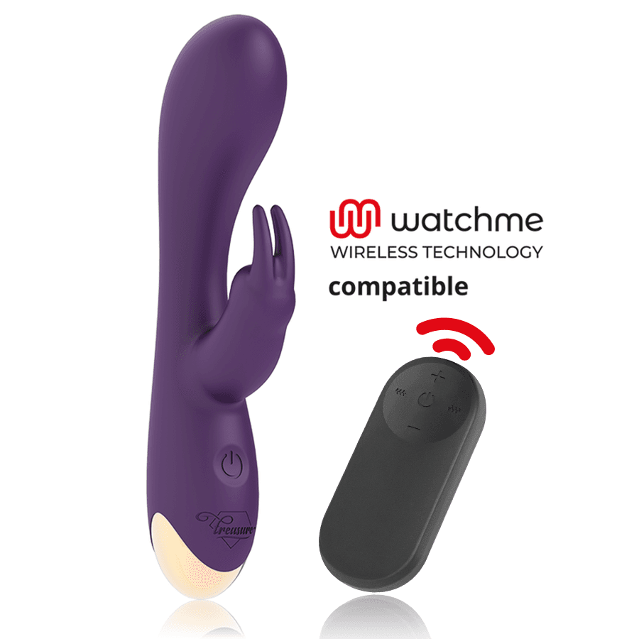 TREASURE - LAURENCE RABBIT VIBRATOR S DALJINSKIM UPRAVLJAČEM WATCHME