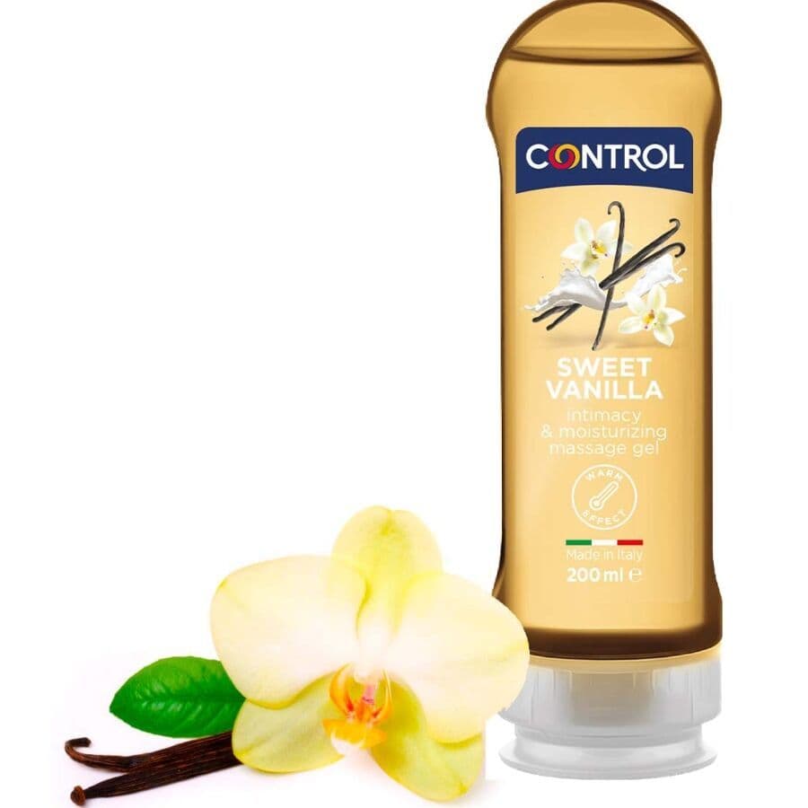 CONTROL - GEL ZA MASAŽU 2 U 1 MASSAGE & PLEASURE MADAGASCAR SWEETNESS 200 ML