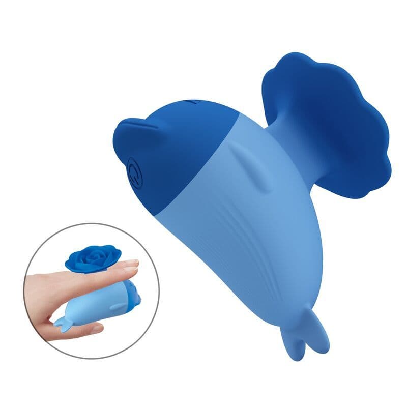 PRETTY LOVE - Dolphin mini USB puniva vibrator