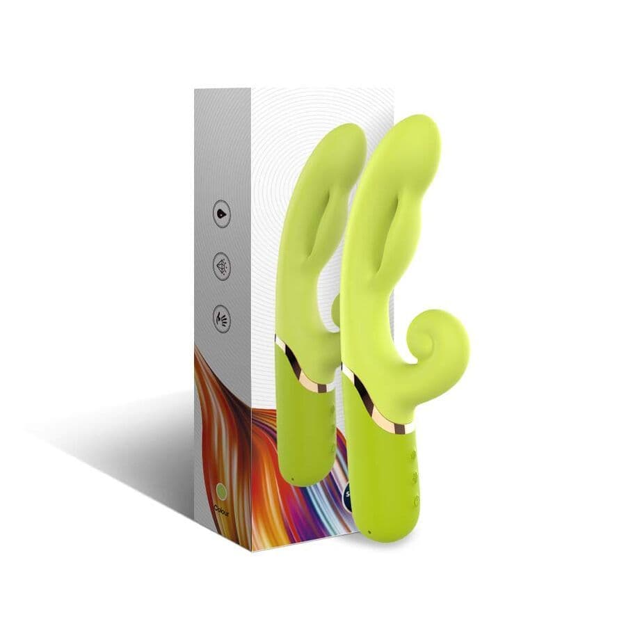 ARMONY - napihnljivi stimulator točke A s vibrator, zeleni